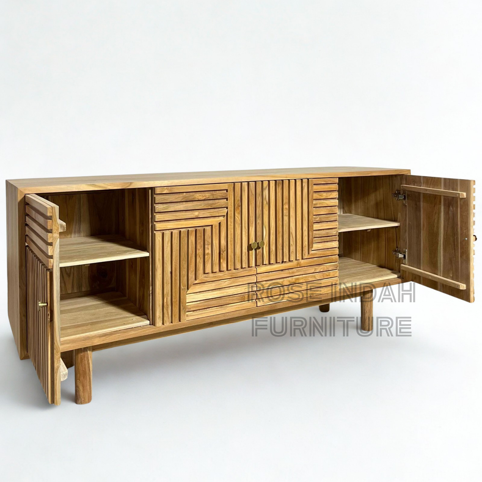 Stripy Cabinet - Gambar 3